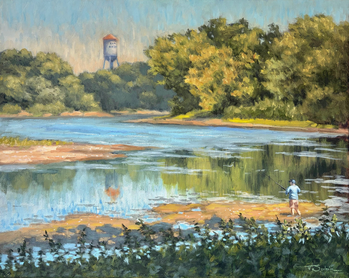Fisherman On The River